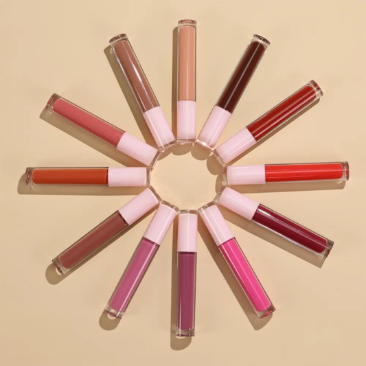Private Label Makeup Liquid Lipstick Vegan Moisturizing Long Lasting Waterproof Matte Lip Gloss